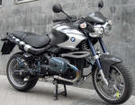 BMW R1150 Rockster in Matt Black & Silver