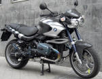 BMW R1150 Rockster in Matt Black & Silver