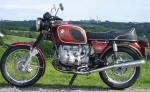 BMW R90/6 in Bol d'or Red Photo
