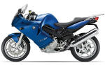 BMW F800ST Blue Metallic