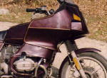 BMW R65RT Magenta Red