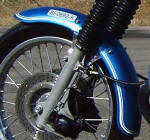 BMW R90/6 Monza Blue Front Photo