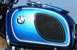 BMW R90/6 Monza Blue Tank Photo