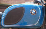 BMW R60/6 Monza Blue Tank