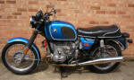 BMW R60/6 in Monza Blue